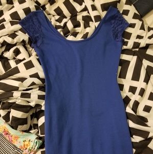 Wet seal Size small lace sleeve bodycon mini dress